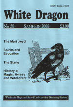 Cover view of the Samhain 2008 Issue