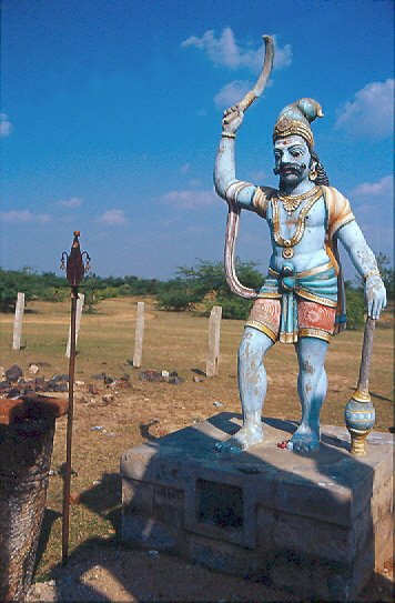 Image of secondary deity